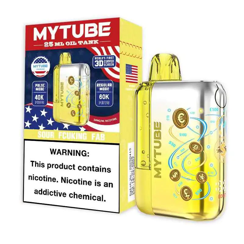 Sour Fcuking Fab - MyTube Ultra 60k Disposable Vape JellyPuffs