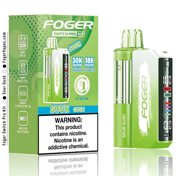 Sour Gush - Foger Switch Pro 30K Disposable Kit JellyPuffs