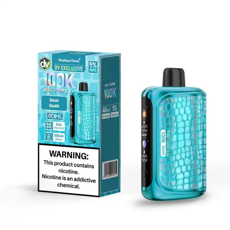 Sour Gush - HorizonTech 100k Disposable Vape JellyPuffs