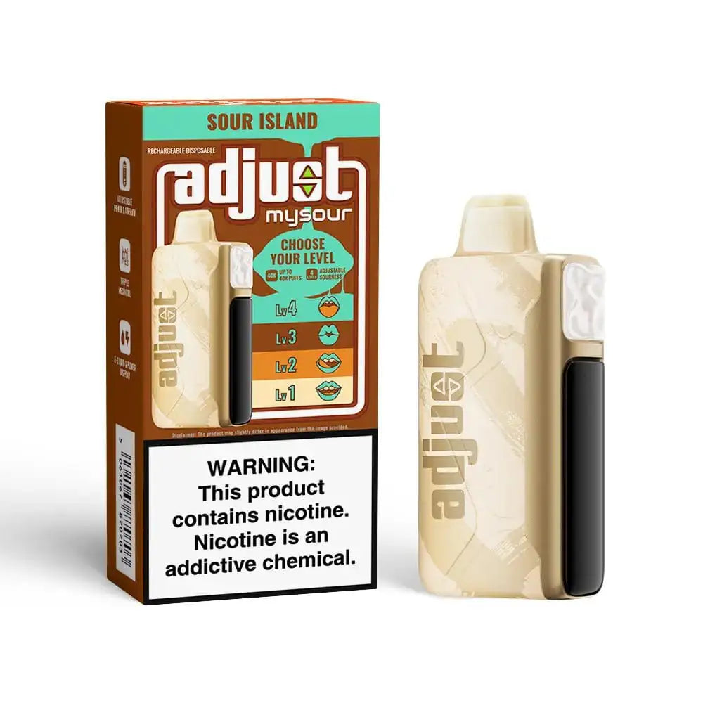 Sour Island - Adjust MySour 40K Disposable Vape JellyPuffs