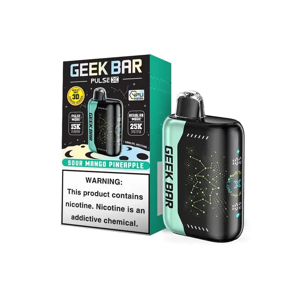 Sour Mango Pineapple - Geek Bar Pulse X 25K Disposable Vape JellyPuffs
