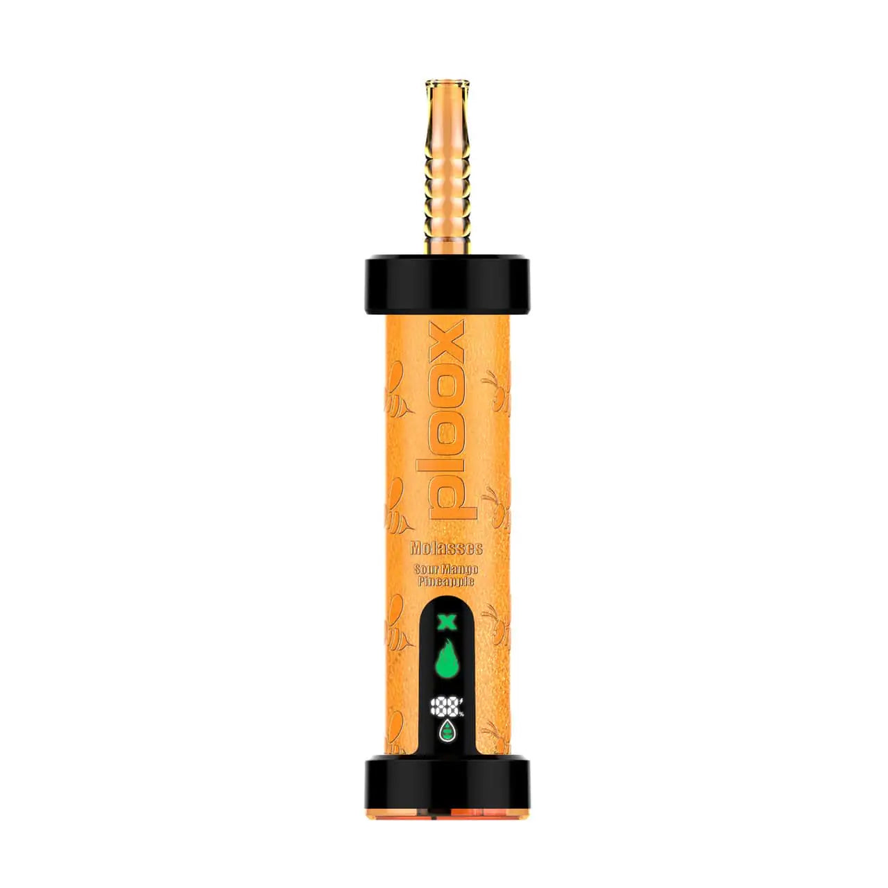 Sour Mango Pineapple - Ploox Molasses 75k Disposable E-Hookah JellyPuffs