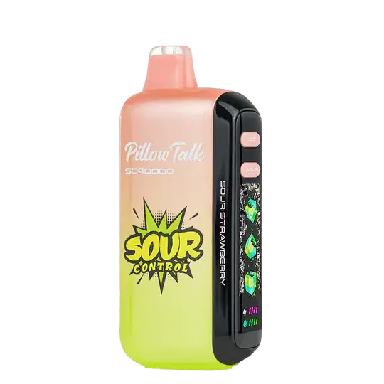 Sour Strawberry - Pillow Talk Sour Control SC40000 Disposable JellyPuffs