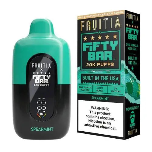 Spearmint - Fifty Bar 20K Disposable Vape JellyPuffs