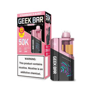 Strawberry B-Burst - Geek Bar Clio Platinum 50k Disposable Vape Kit JellyPuffs