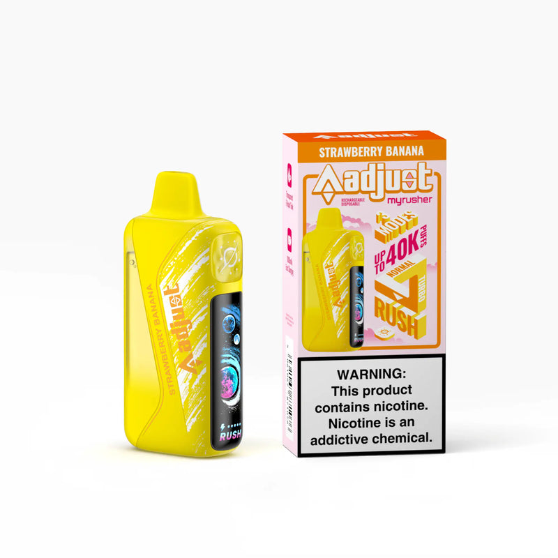 Strawberry Banana - Adjust Myrusher 40k Disposable Vape