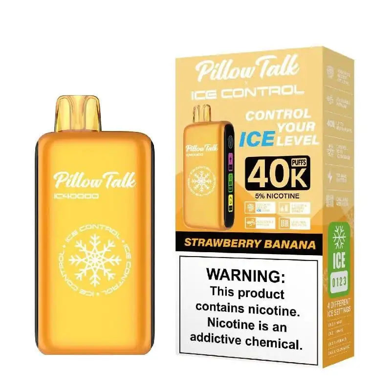 Strawberry Banana - Pillow Talk Ice Control IC40000 Disposable JellyPuffs