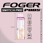Strawberry Cotton Candy - Foger Switch Pro 30K Disposable Pod JellyPuffs