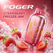Strawberry Freezer Jam - Foger Bit 35k Disposable Vape JellyPuffs