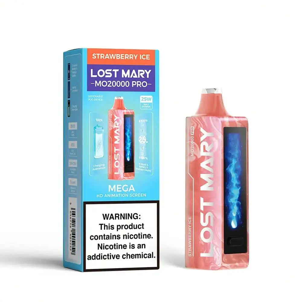Strawberry Ice - Lost Mary MO20000 Pro Disposable JellyPuffs