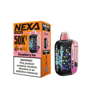 Strawberry Ice - NEXA Ultra II 50K Disposable Vape JellyPuffs