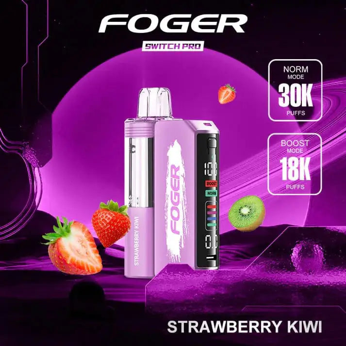 Strawberry Kiwi - Foger Switch Pro 30K Disposable Kit JellyPuffs