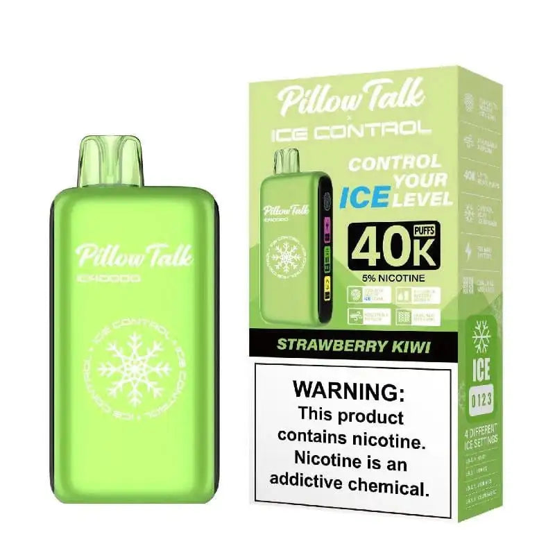 Strawberry Kiwi - Pillow Talk Ice Control IC40000 Disposable JellyPuffs