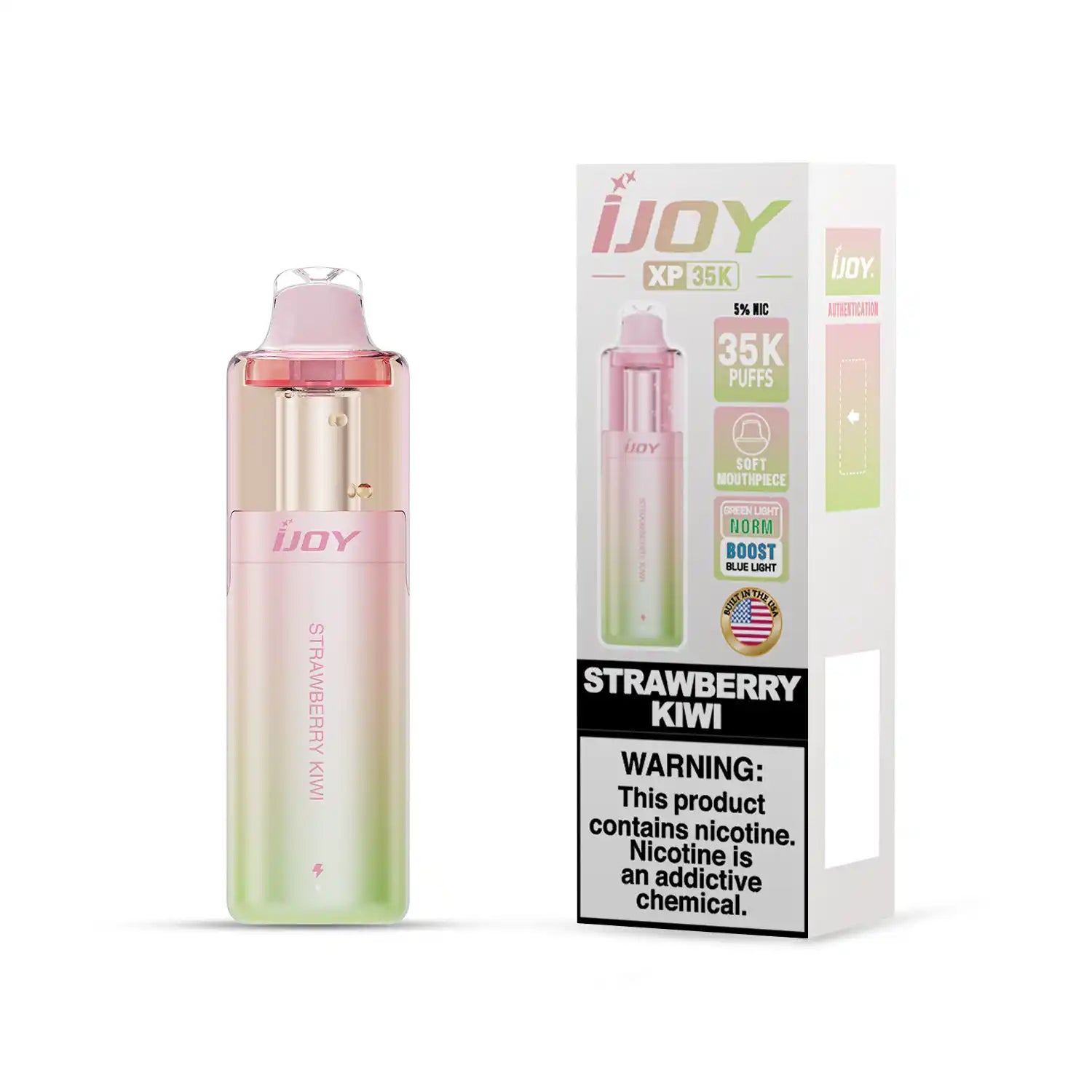 Strawberry Kiwi - iJOY XP35000 Disposable Vape JellyPuffs