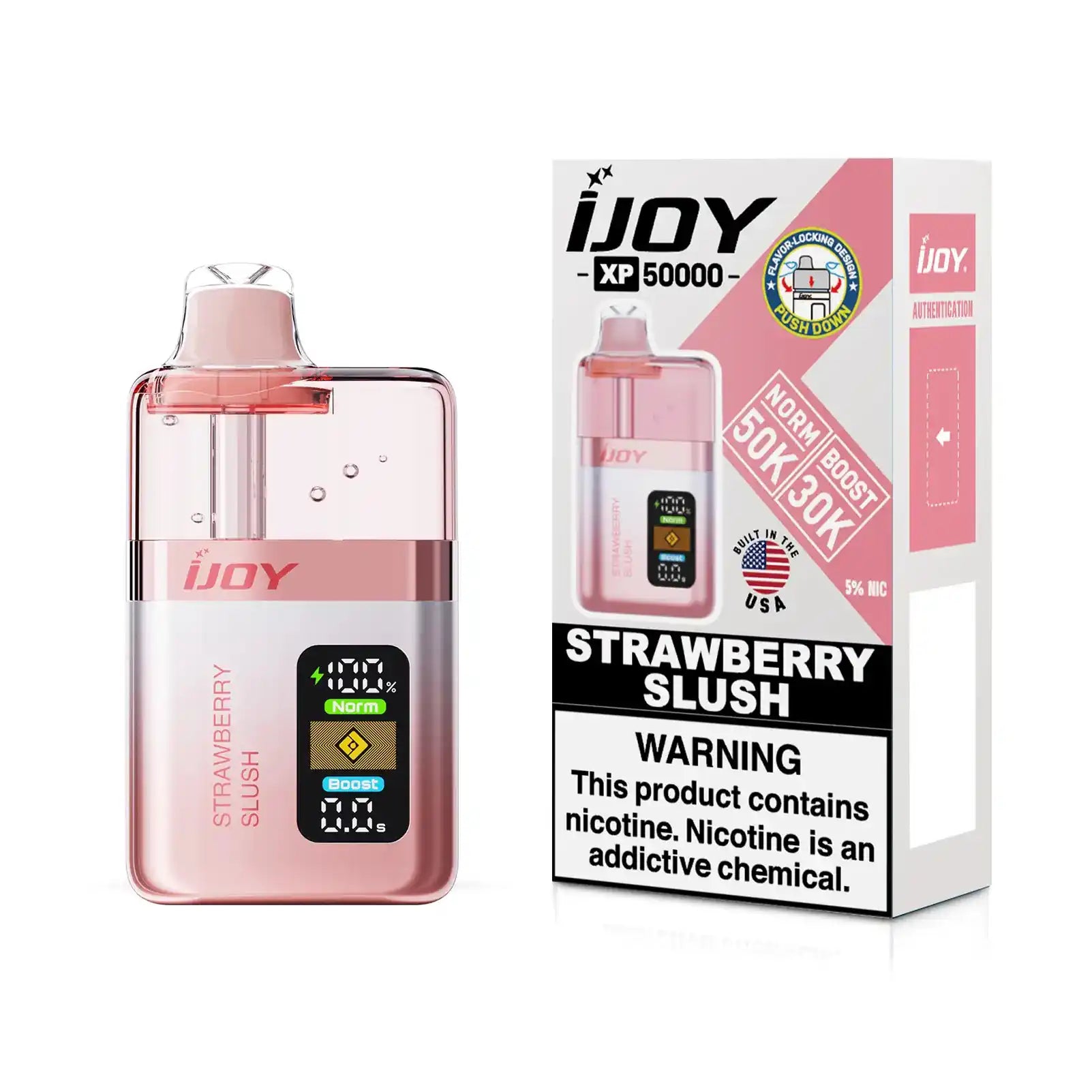 Strawberry Slush - iJoy XP50000 Slush Edition Disposable Vape JellyPuffs
