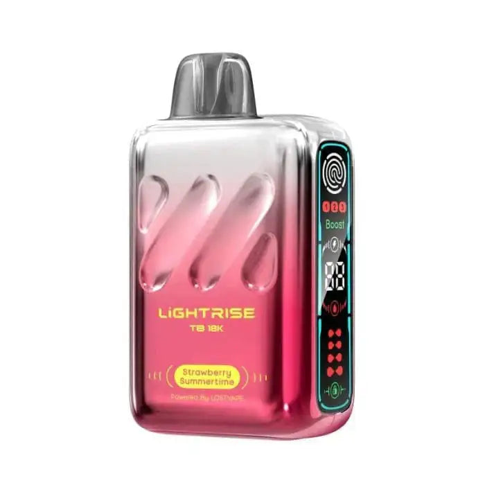 Strawberry Summertime - Lost Vape Lightrise TB 18K Disposable JellyPuffs