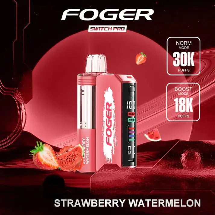 Strawberry Watermelon - Foger Switch Pro 30K Disposable Kit JellyPuffs