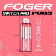 Strawberry Watermelon - Foger Switch Pro 30K Disposable Pod JellyPuffs