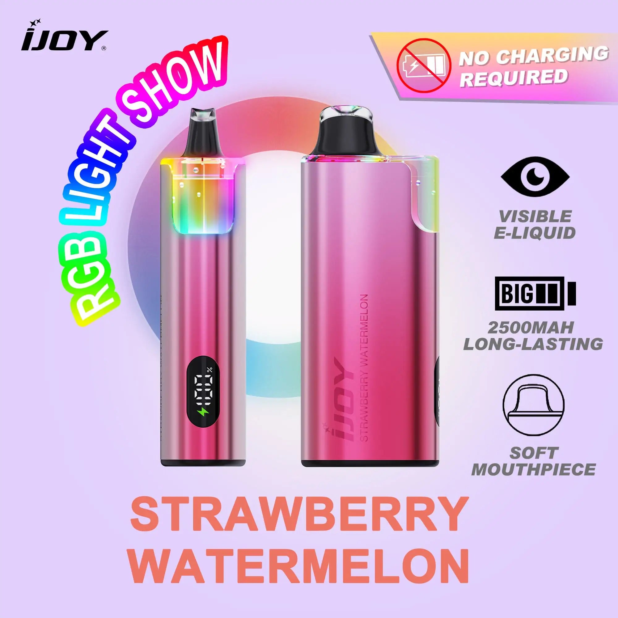 Strawberry Watermelon - iJoy IO50000 Disposable Vape JellyPuffs