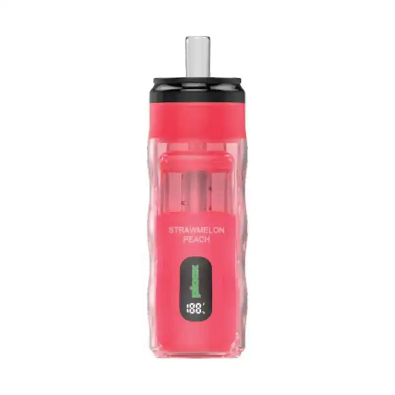 Strawmelon Peach - Ploox Mini Hookah 25k Disposable E-Hookah JellyPuffs