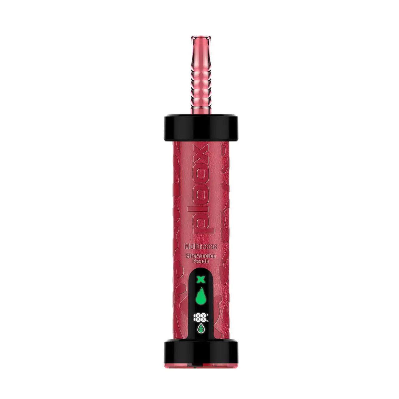 Strawmelon Peach - Ploox Molasses 75k Disposable E-Hookah JellyPuffs