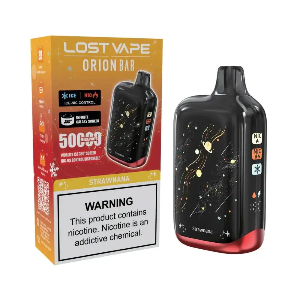 Strawnana - Lost Vape Orion Bar 50K Disposable JellyPuffs
