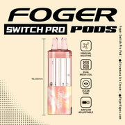 Strawnana Ice Cream - Foger Switch Pro 30K Disposable Pod JellyPuffs
