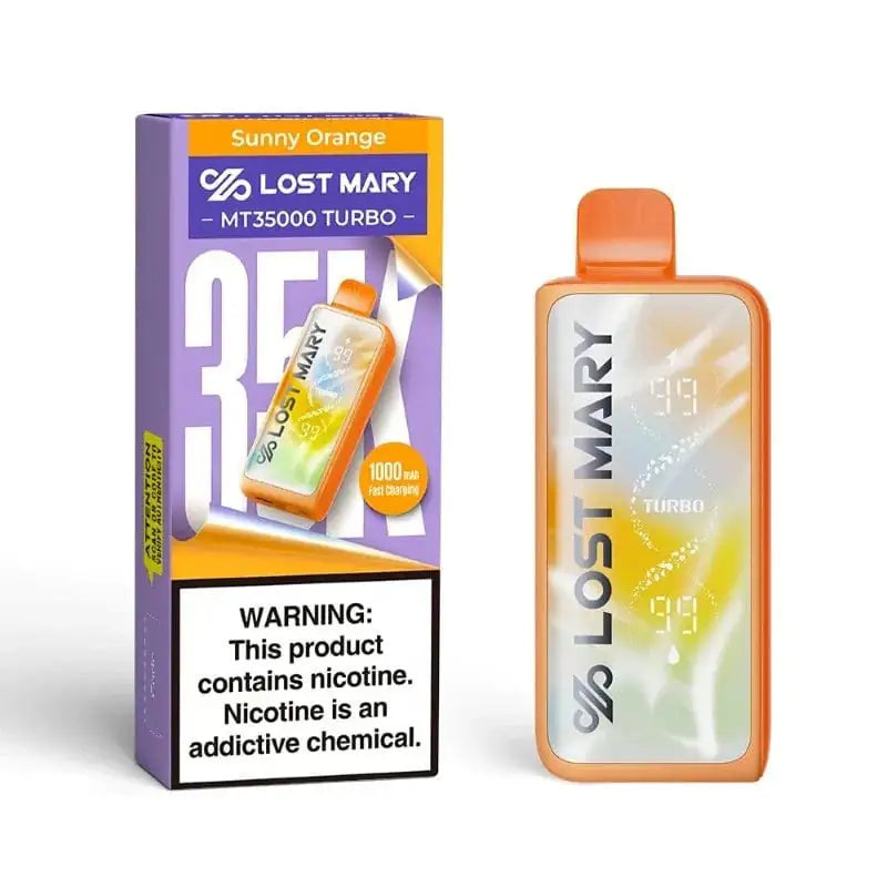 Sunny Orange - Lost Mary MT35000 Turbo Disposable Vape JellyPuffs
