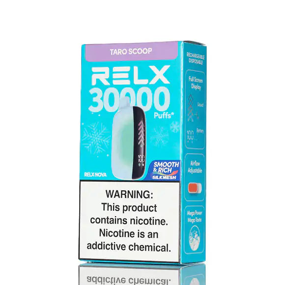 Taro Scoop - RELX Nova Silkmesh 30k Disposable Vape JellyPuffs