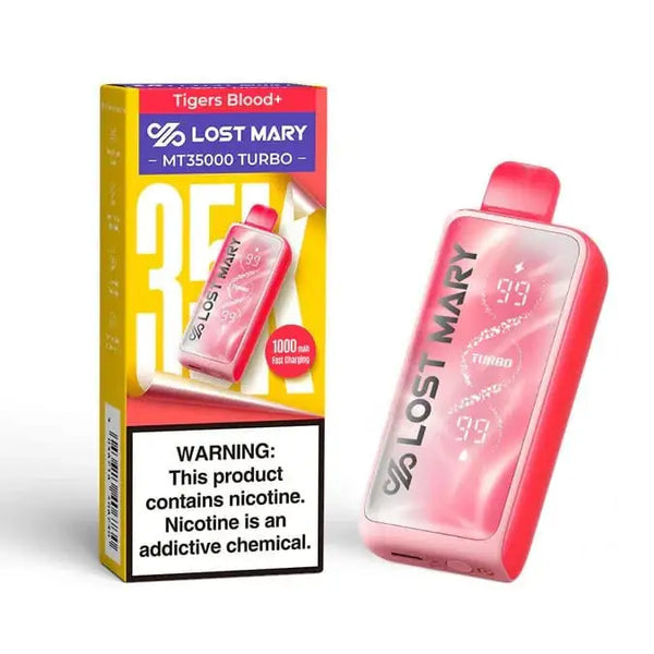 Tiger's Blood Lost Mary MT35000 Turbo Disposable Vape $17.99 Tiger's Blood Lost Mary MT35000 Turbo Disposable Vape $17.99