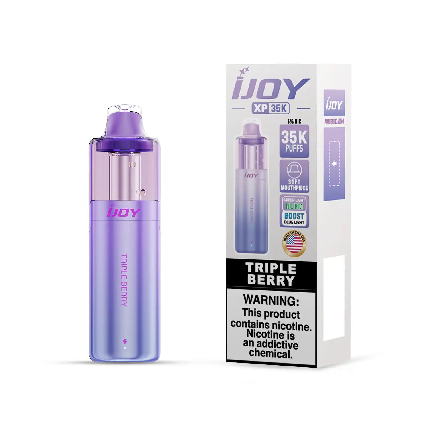 Triple Berry - iJOY XP35000 Disposable Vape JellyPuffs