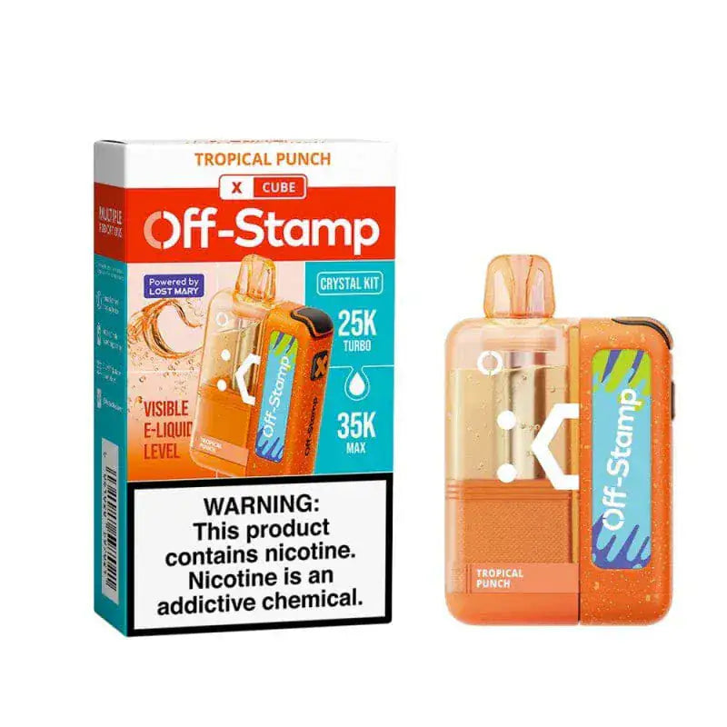 Tropical Punch - Off-Stamp X-Cube Crystal 35k Disposable Kit JellyPuffs