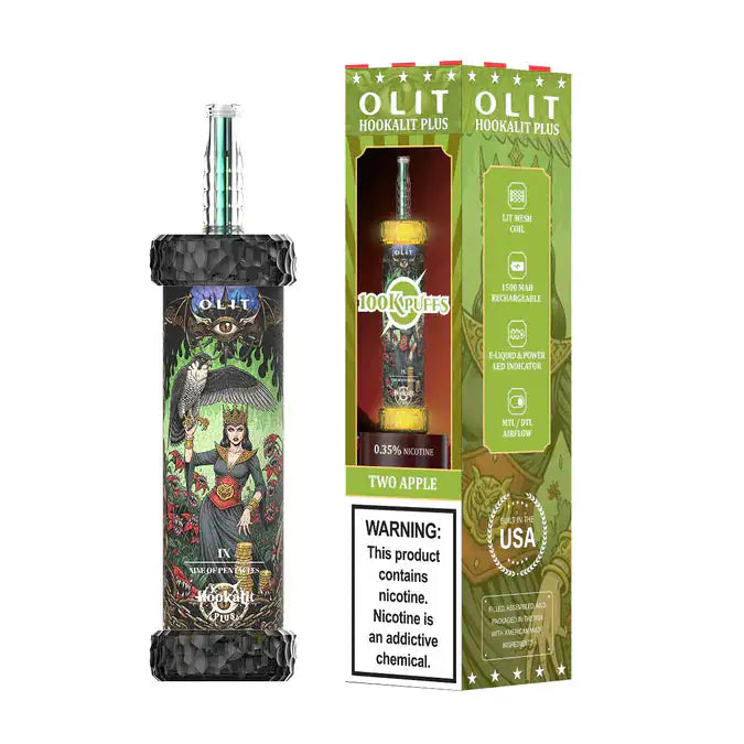 Two Apple - Olit Hookalit Plus 100K Disposable E-Hookah JellyPuffs