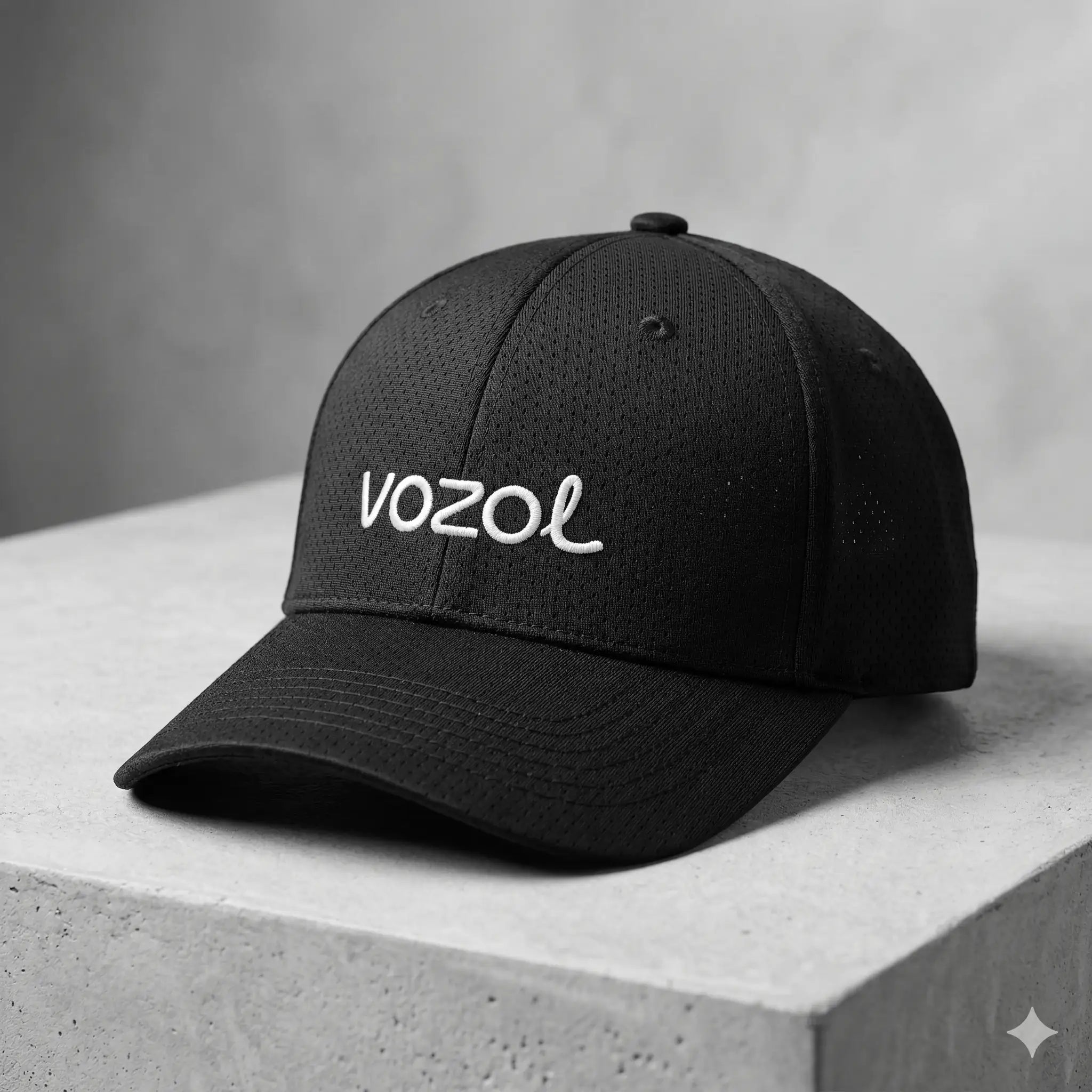 VOZOL Embroidered Logo Snapback Cap JellyPuffs