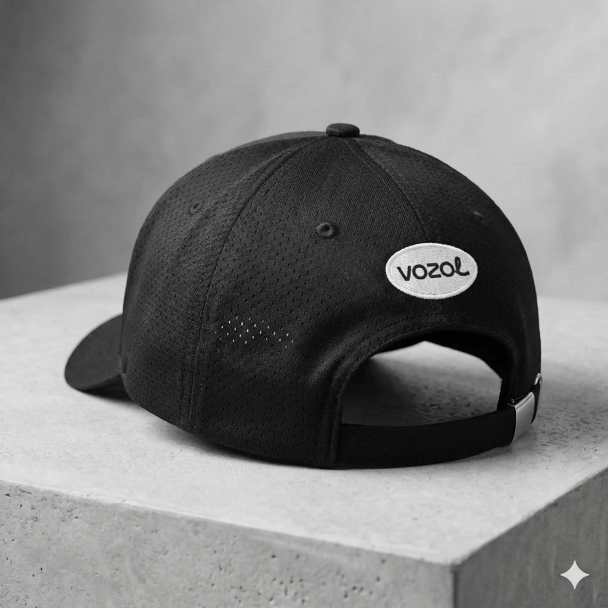 VOZOL Embroidered Logo Snapback Cap JellyPuffs