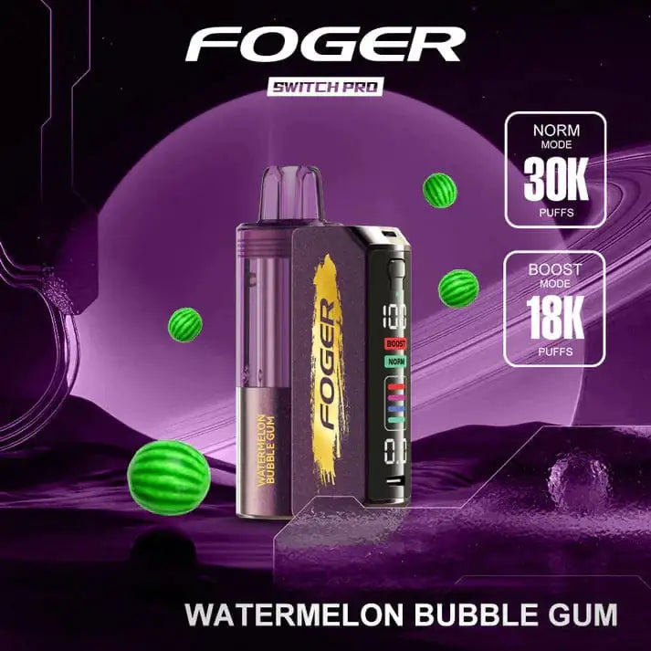 Watermelon Bubblegum - Foger Switch Pro 30K Disposable Kit JellyPuffs