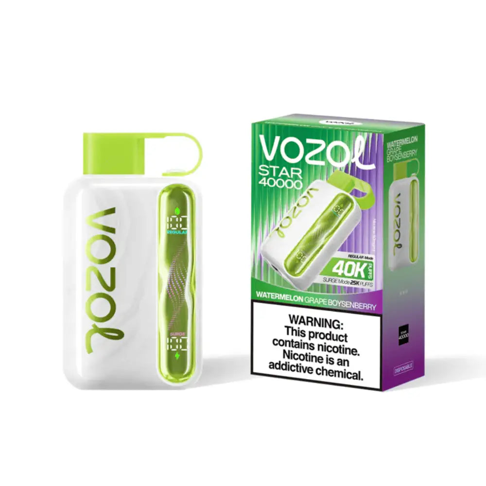 Watermelon Grape Boysenberry - Vozol Star 40000 Disposable Vape JellyPuffs