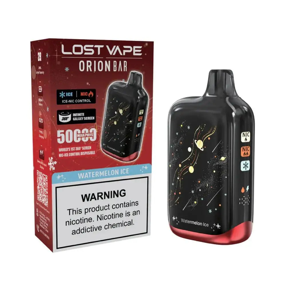 Watermelon Ice - Lost Vape Orion Bar 50K Disposable JellyPuffs