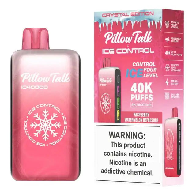 Watermelon Ice - Pillow Talk Ice Control IC40000 Disposable JellyPuffs