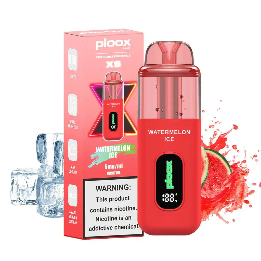 Watermelon Ice - Ploox XS 25k Disposable E-Hookah JellyPuffs