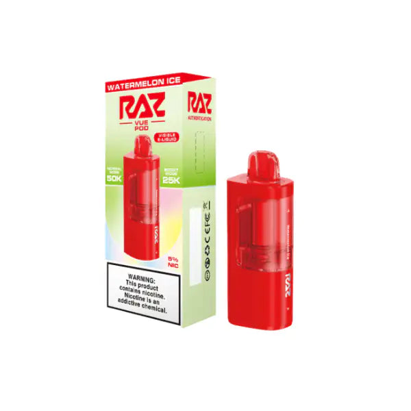 Watermelon Ice - RAZ Vue 50K Disposable Pod JellyPuffs