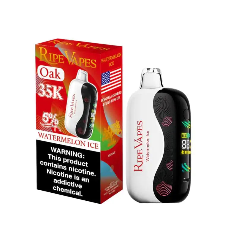 Watermelon Ice - Ripe Vapes Oak 35k Disposable JellyPuffs