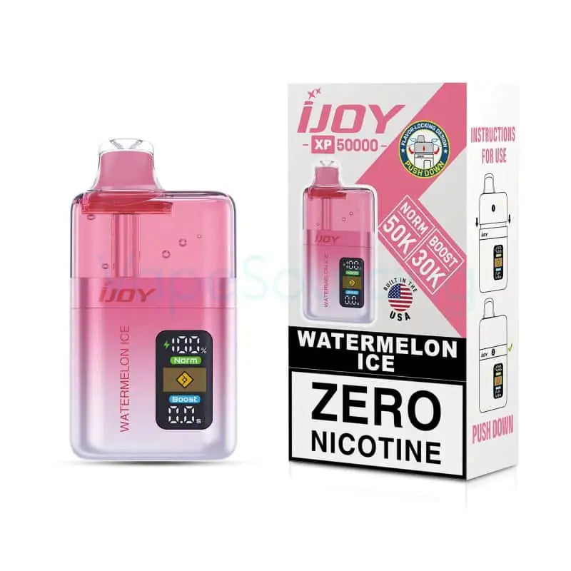 Watermelon Ice - iJoy XP50000 Zero Nicotine Disposable Vape