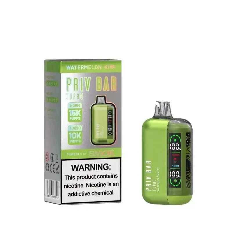 Watermelon Kiwi - Priv Bar Turbo 15k Disposable JellyPuffs