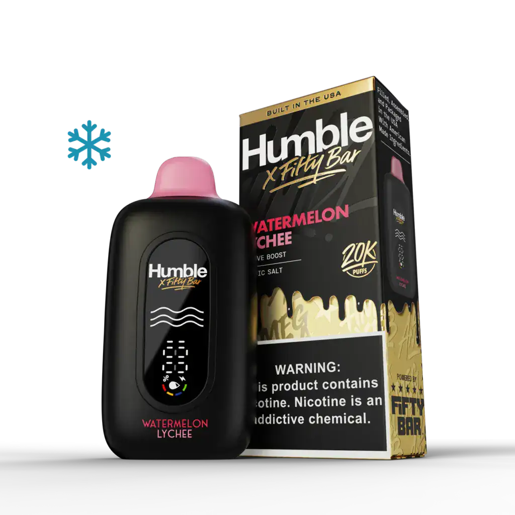 Watermelon Lychee - Fifty Bar x Humble 20K Disposable Vape JellyPuffs