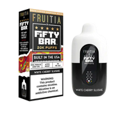 White Cherry Slushie - Fifty Bar 20K Disposable Vape JellyPuffs