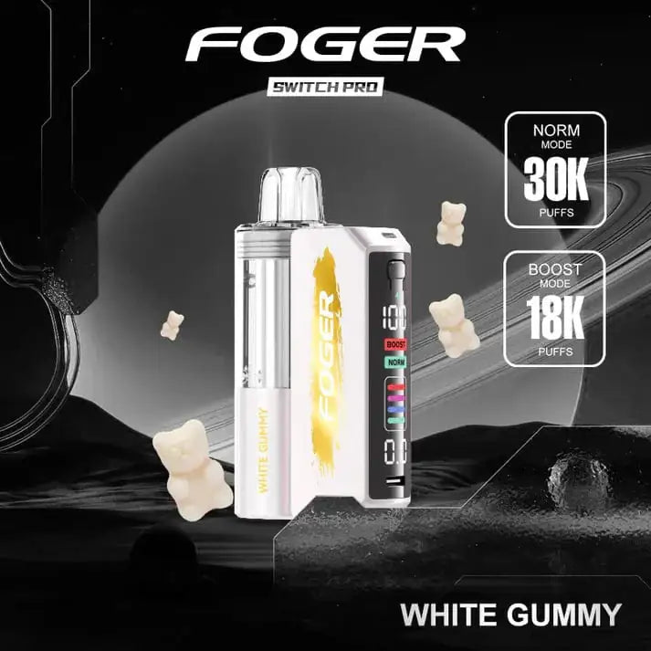 White Gummy - Foger Switch Pro 30K Disposable Kit JellyPuffs