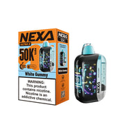 White Gummy - NEXA Ultra II 50K Disposable Vape JellyPuffs