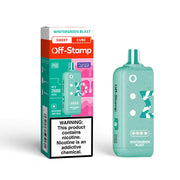 Wintergreen Blast - Off-Stamp Sweet Cube 25K Disposable Pod JellyPuffs