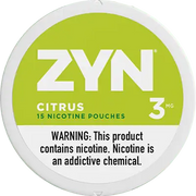ZYN Citrus Nicotine Pouches 3mg 6mg JellyPuffs